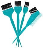 Pędzelek do balejażu ALCINA z grzebieniem turkus